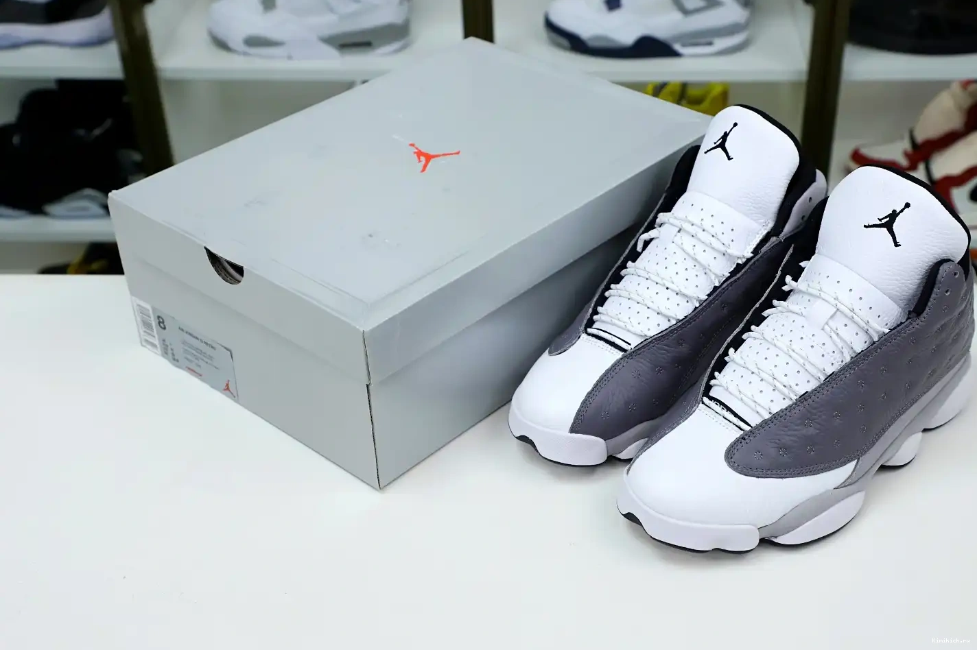 JORDAN AIR Kimikick 'ATMOSPHERE -414571-016 RETRO 13 GREY' 0323